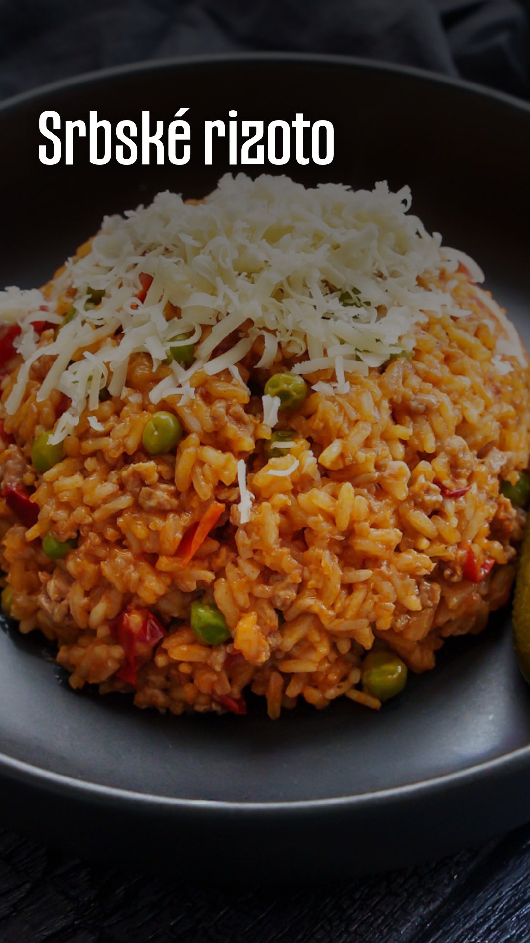 🍚Srbské rizoto🌶️ 😌Nejkrásnější vzpomínky na školní jídelnu mám právě na ...