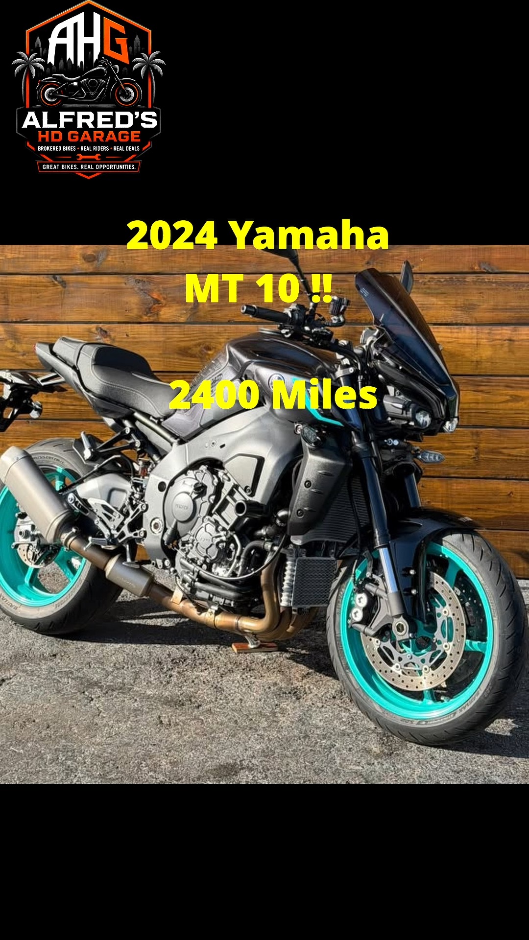 2018 Yamaha MT-10 🔥🔥 💥PRE OWNED💥 10,715 MILES This MT10 has a