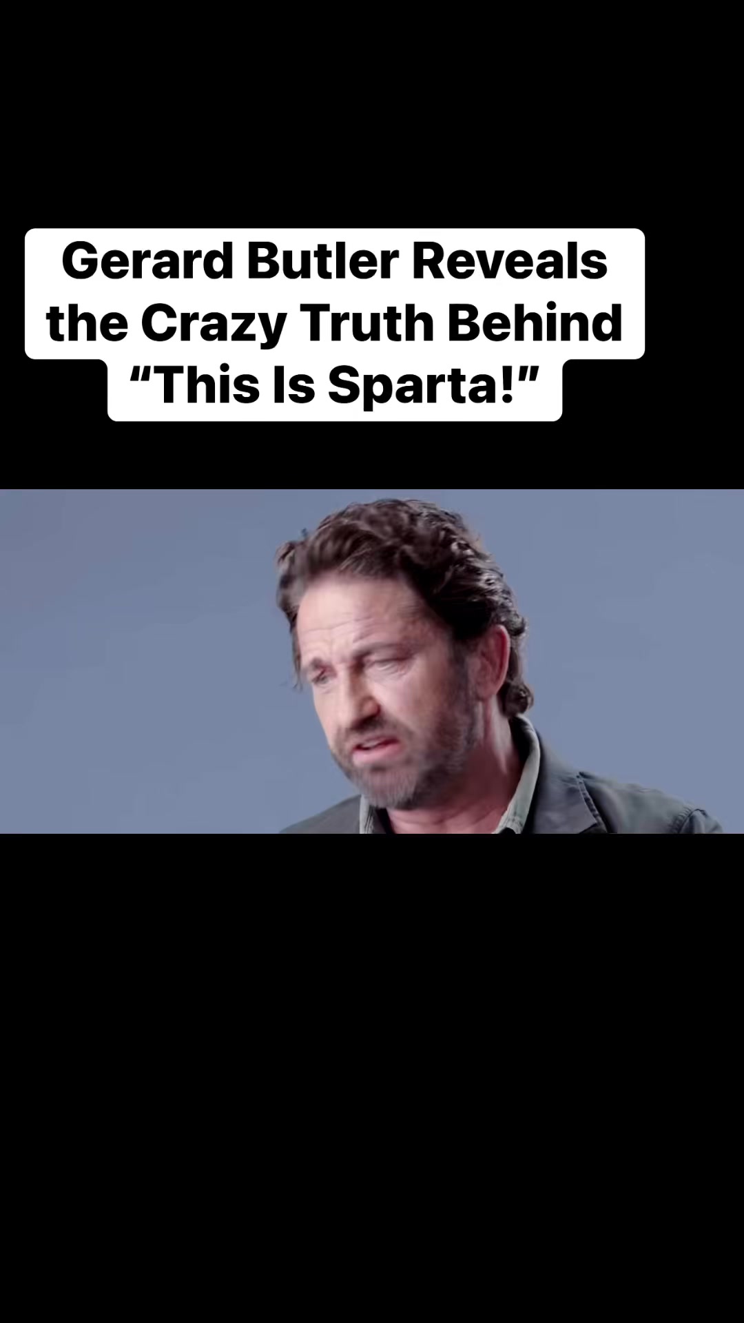 Gerard Butler almost didn’t deliver the most iconic line in movie ...