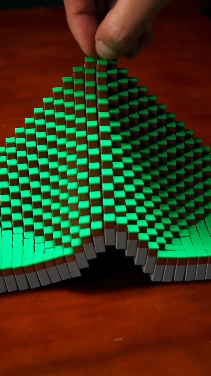3D printed Grassy Terrain Flexigrid — bringing digital landscapes to ...