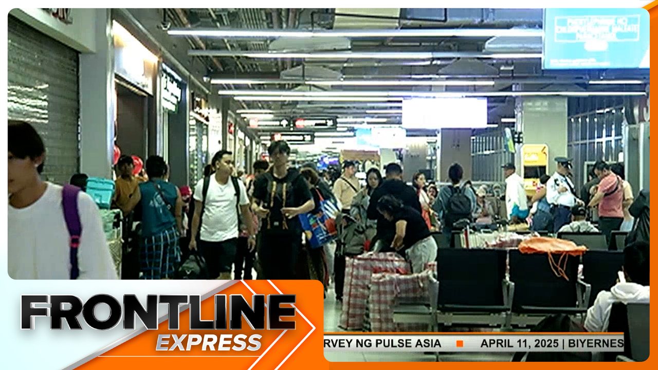 #FrontlineExpress | Huling weekend bago ang #SemanaSanta2025, ilan sa ...