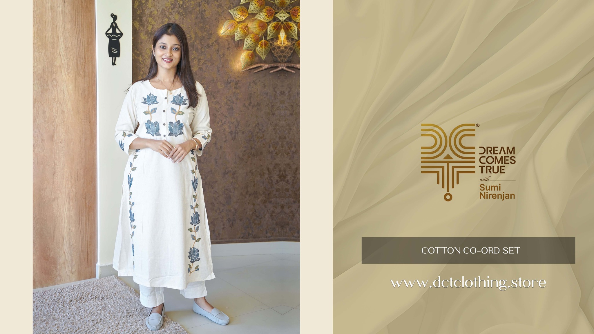 Cotton Co-Ord Set DCT CLOTHING STORE Sumi Nirenjan To Check
