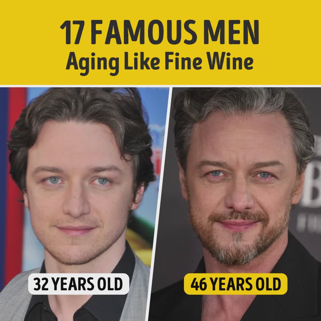 17 Famous Men Aging Like Fine Wine | Bright Side | Facebook