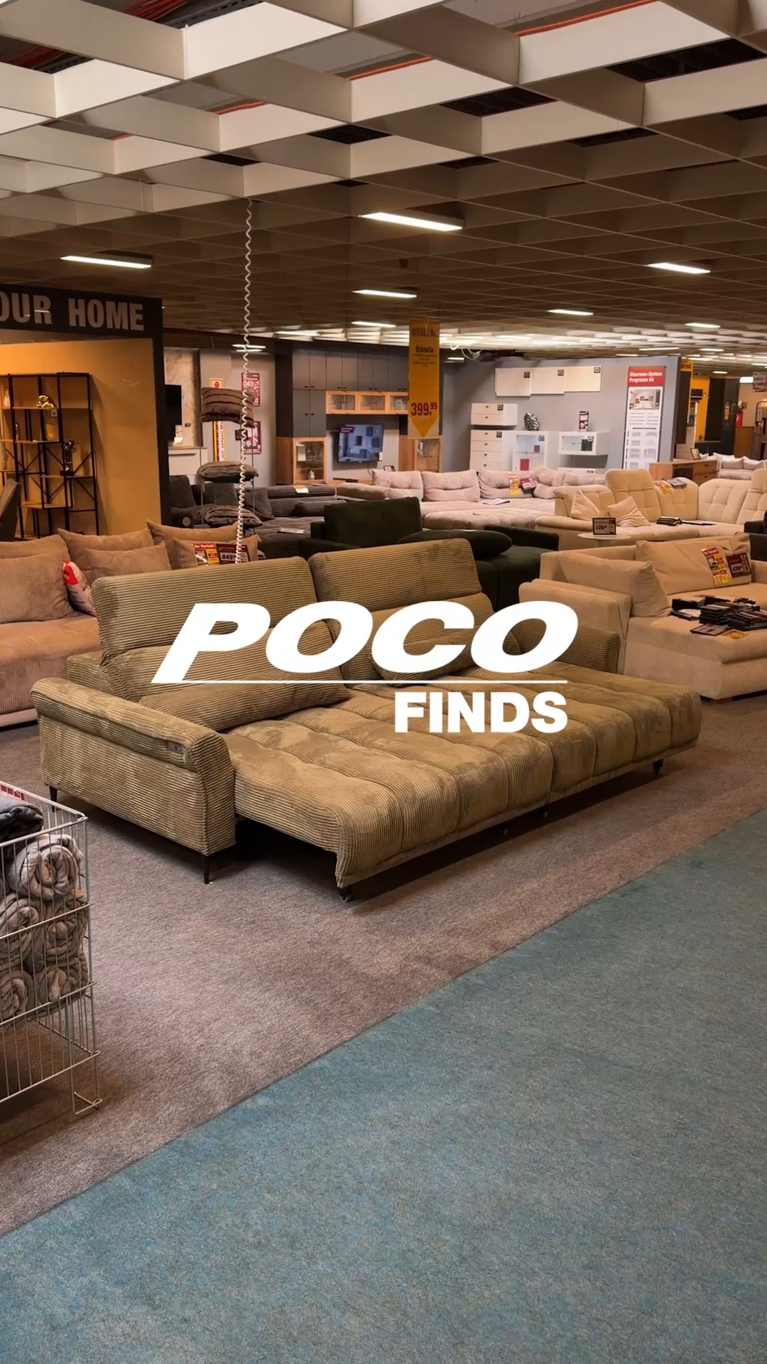 Wie viel cm kann das Sofa ausfahren?, #sofa #möbel #wohnen #deko #wohnidee #BudgetFriendly, #Schnäppchen #poco | POCO Einrichtungsmärkte