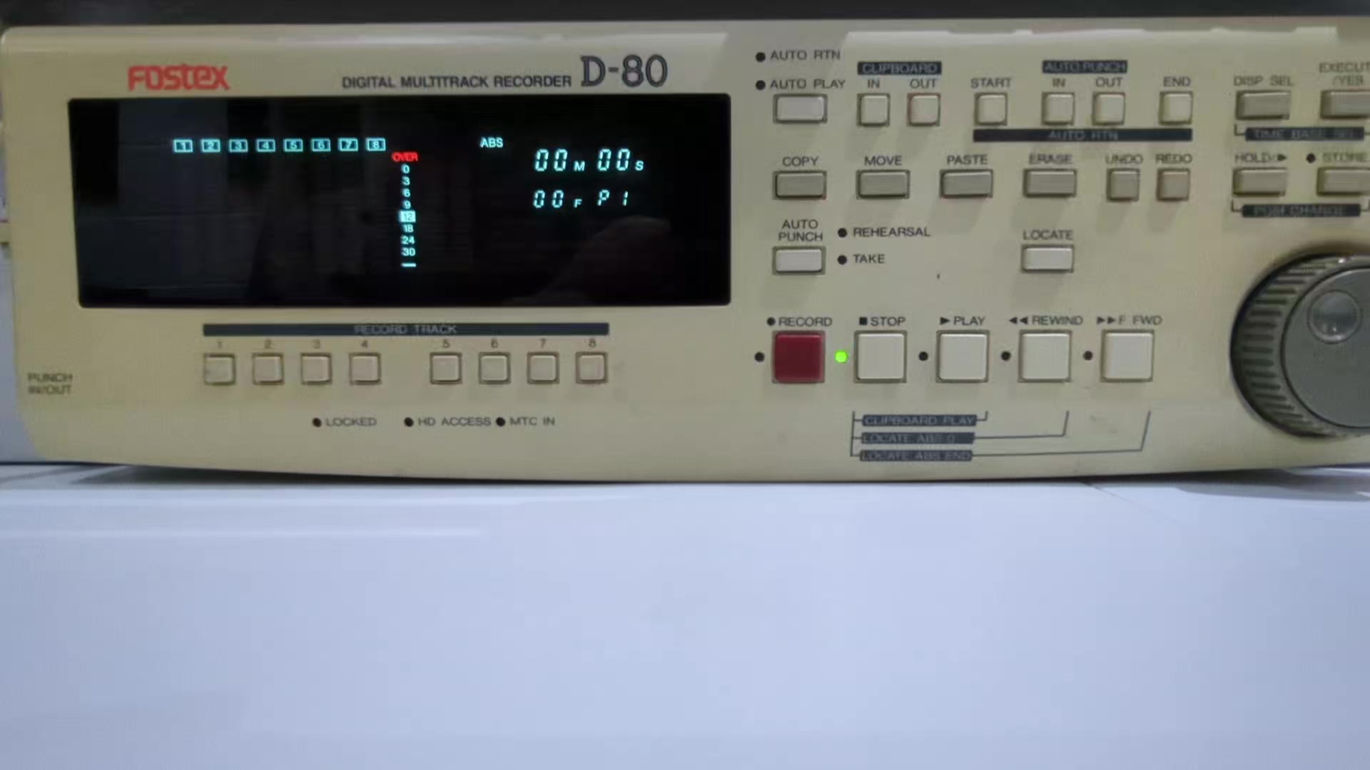 How to modernize a Fostex VF-160 multi track recorder for 16 track