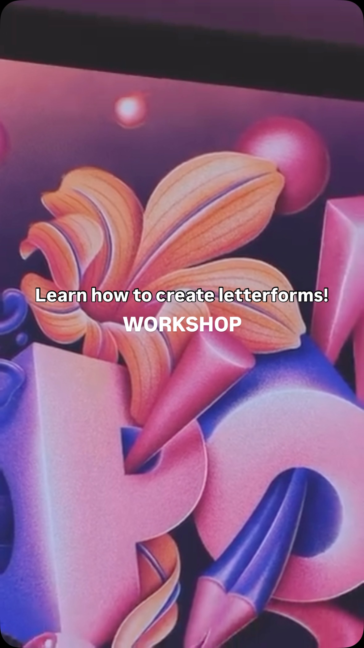 Learn how to create letterforms with confidence with @jimbobernaus at ...