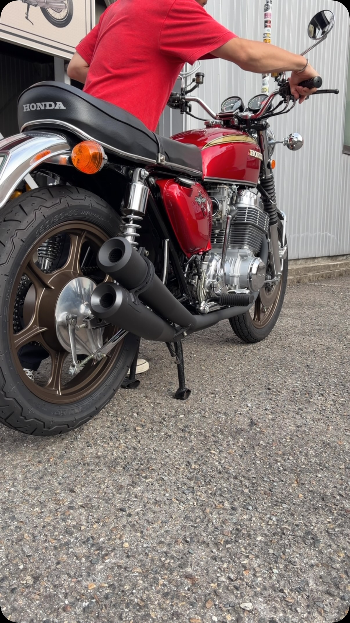CB750fourタンク (しわタンク)