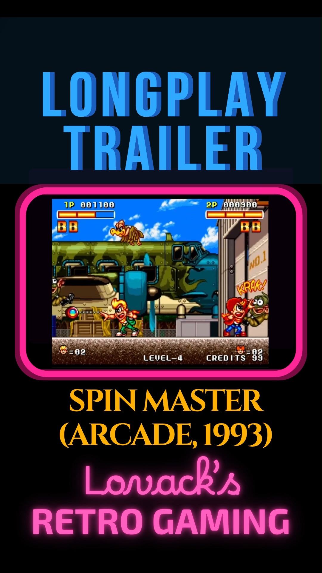 🪀 NEW LONGPLAY – SPIN MASTER! 🎮 Arcade Co-Op Week continues with