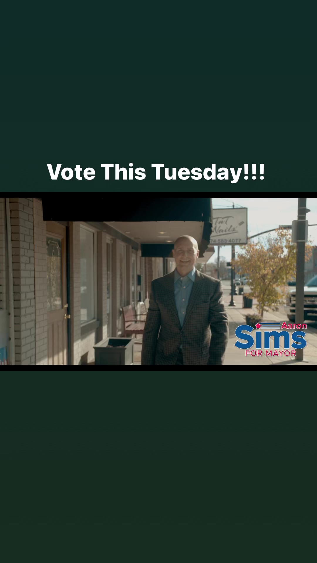 Mayor Aaron Sims on Reels | Facebook