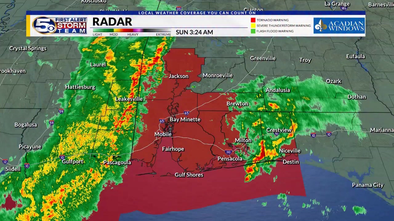 RADAR UPDATE | 3:35 AM SUN - The line of storms continues to struggle ...