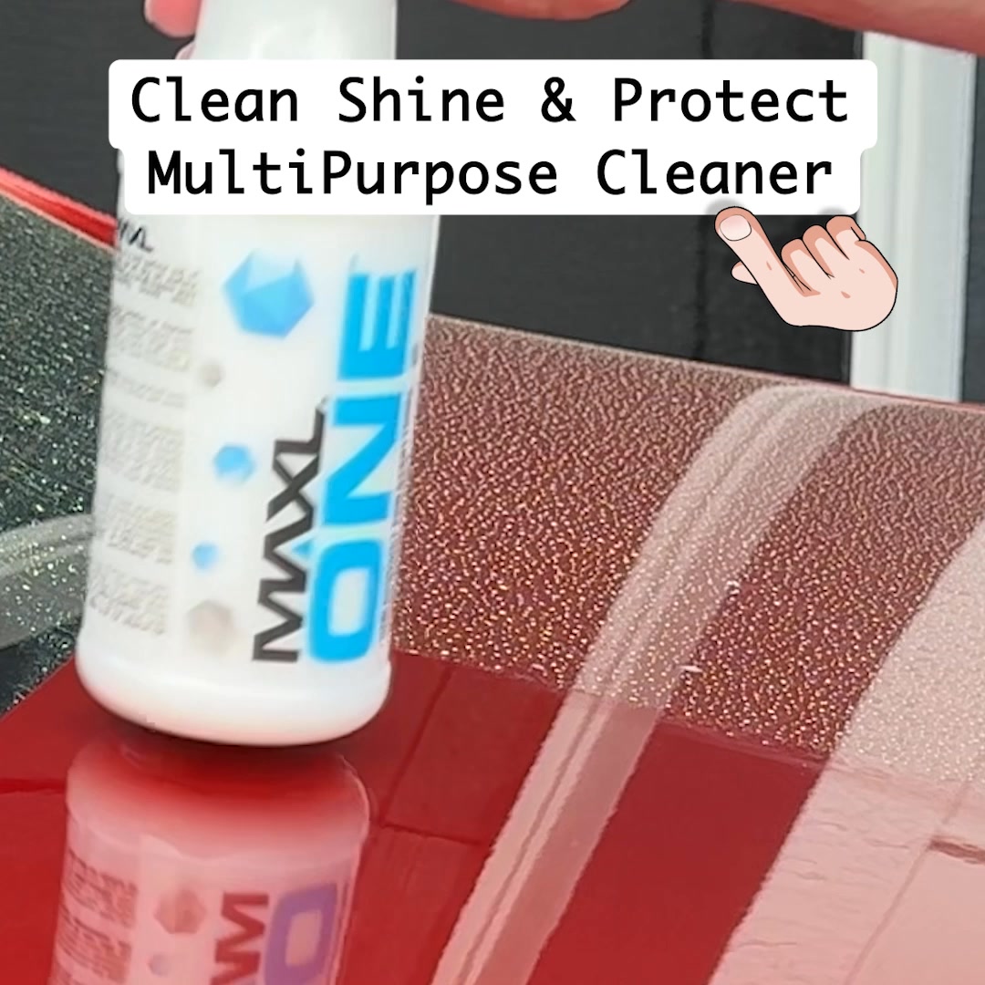 “This gets rid of dust, dirt, and grime, it even hides surface ...