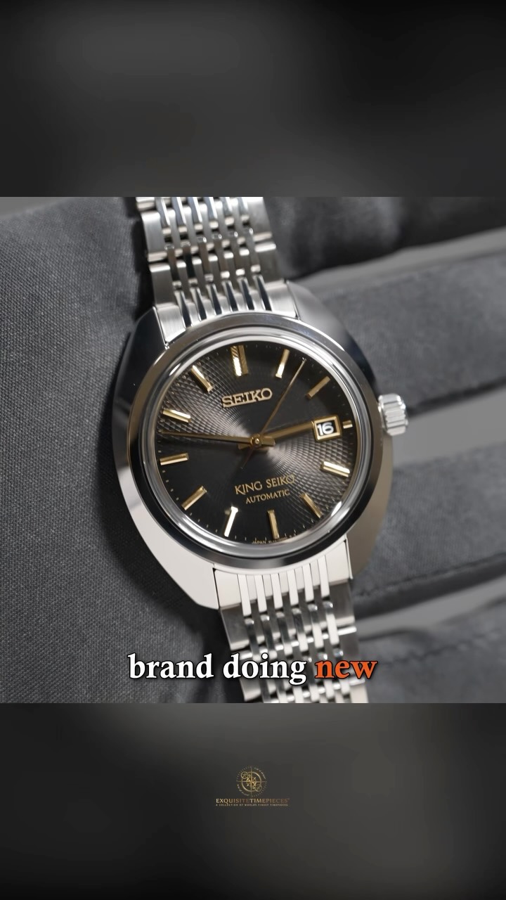 This King Seiko celebrates Seiko's 145th anniversary with an 800