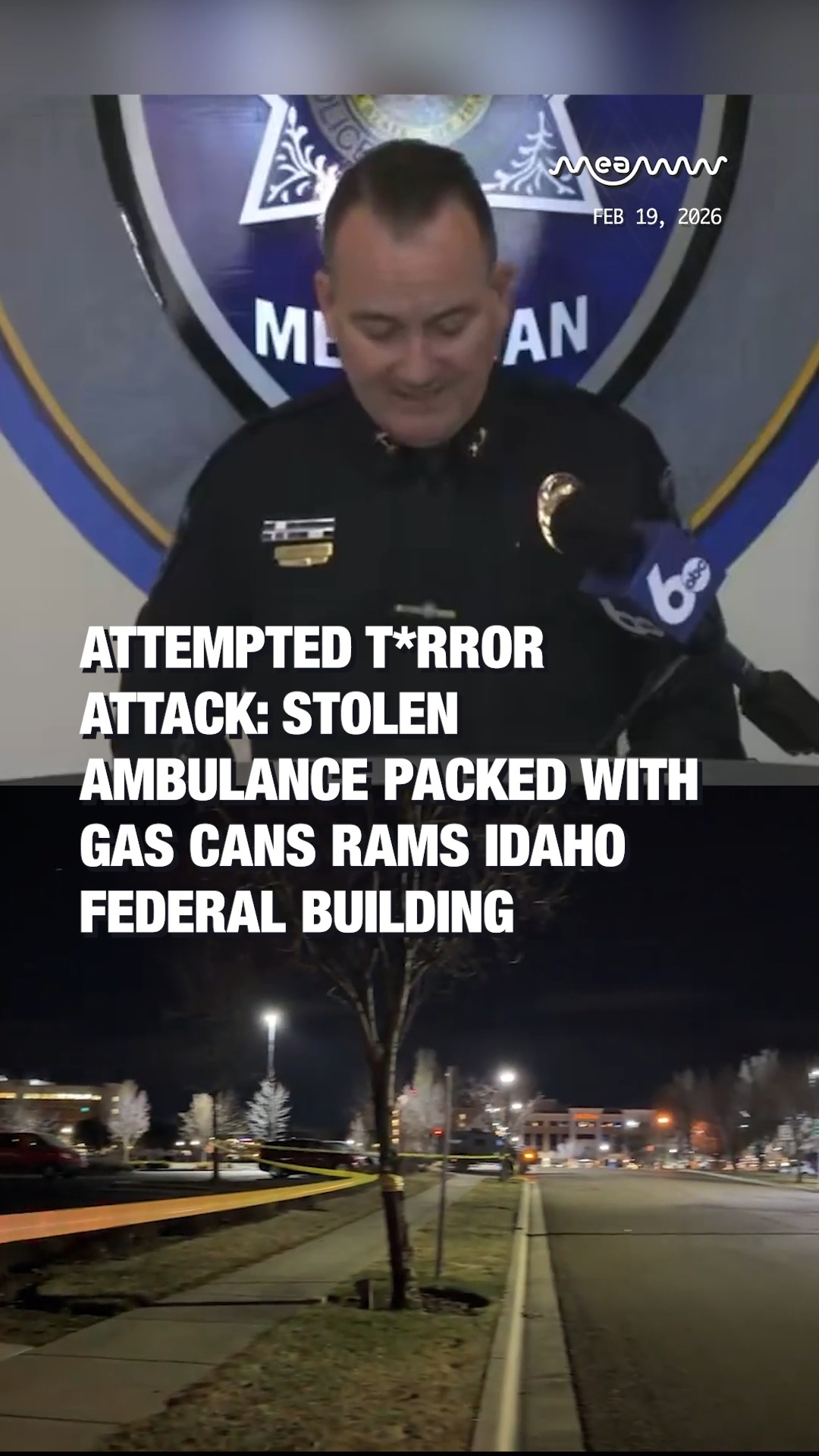 Attempted T*rror Attack: Stolen Ambulance Packed With Gas Cans Rams ...