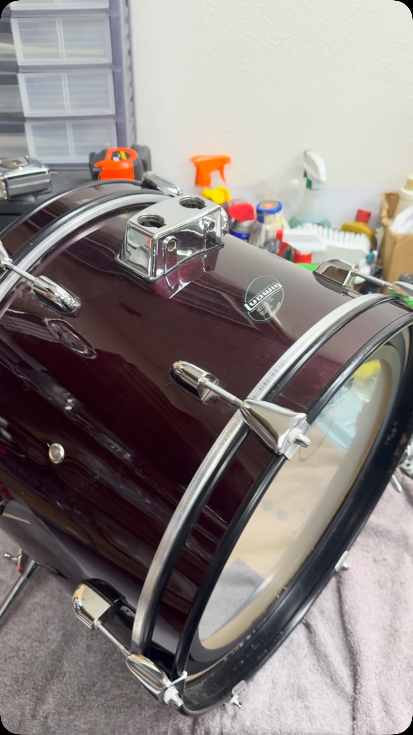 Pick up at Drum Flip in Vista ca. $100 Ludwig 16x11” ascent combo