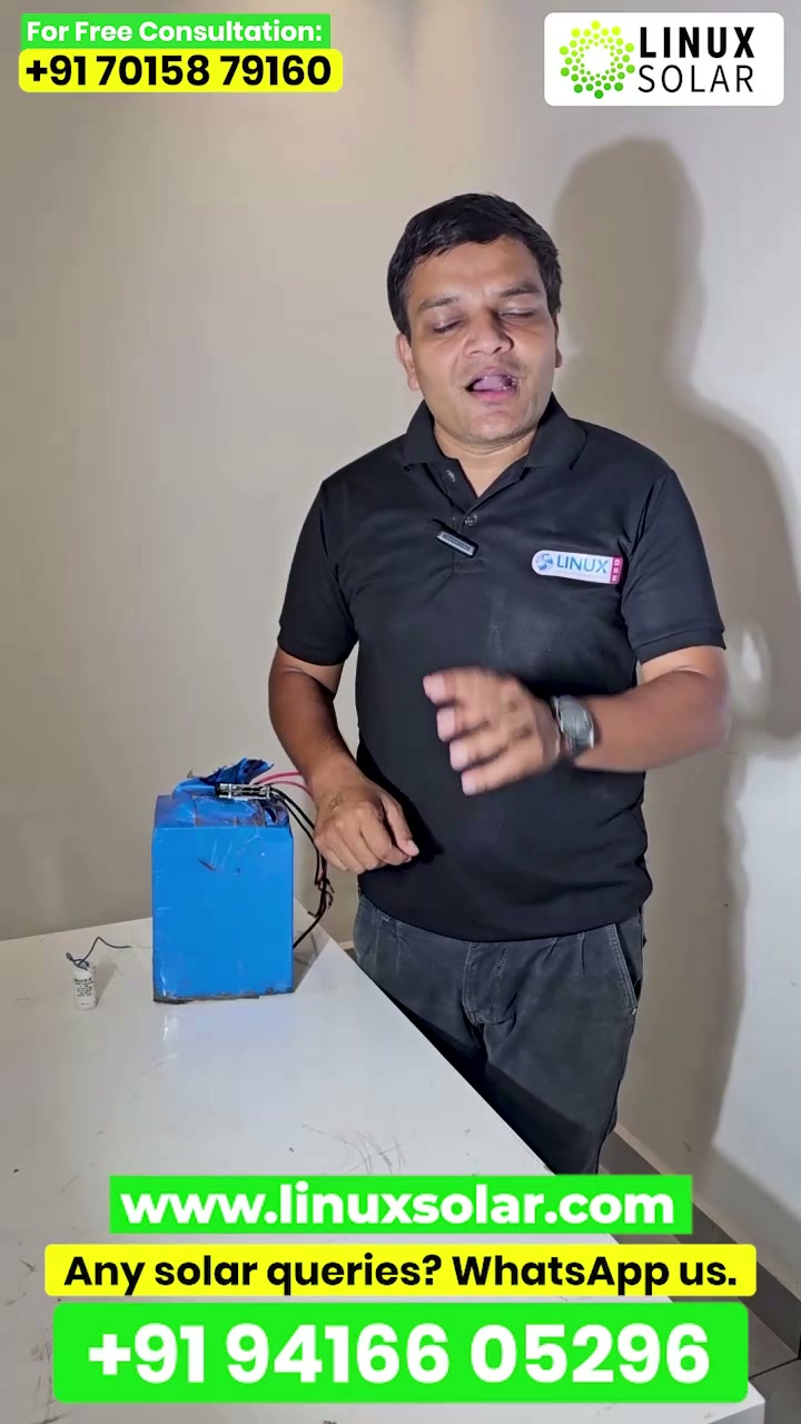 Linux Solar lithium battery supercapacitor