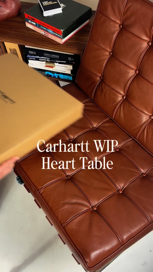 Carhartt WIP 'Heart' Folding Table ❤️ Edit by @guy.smpson