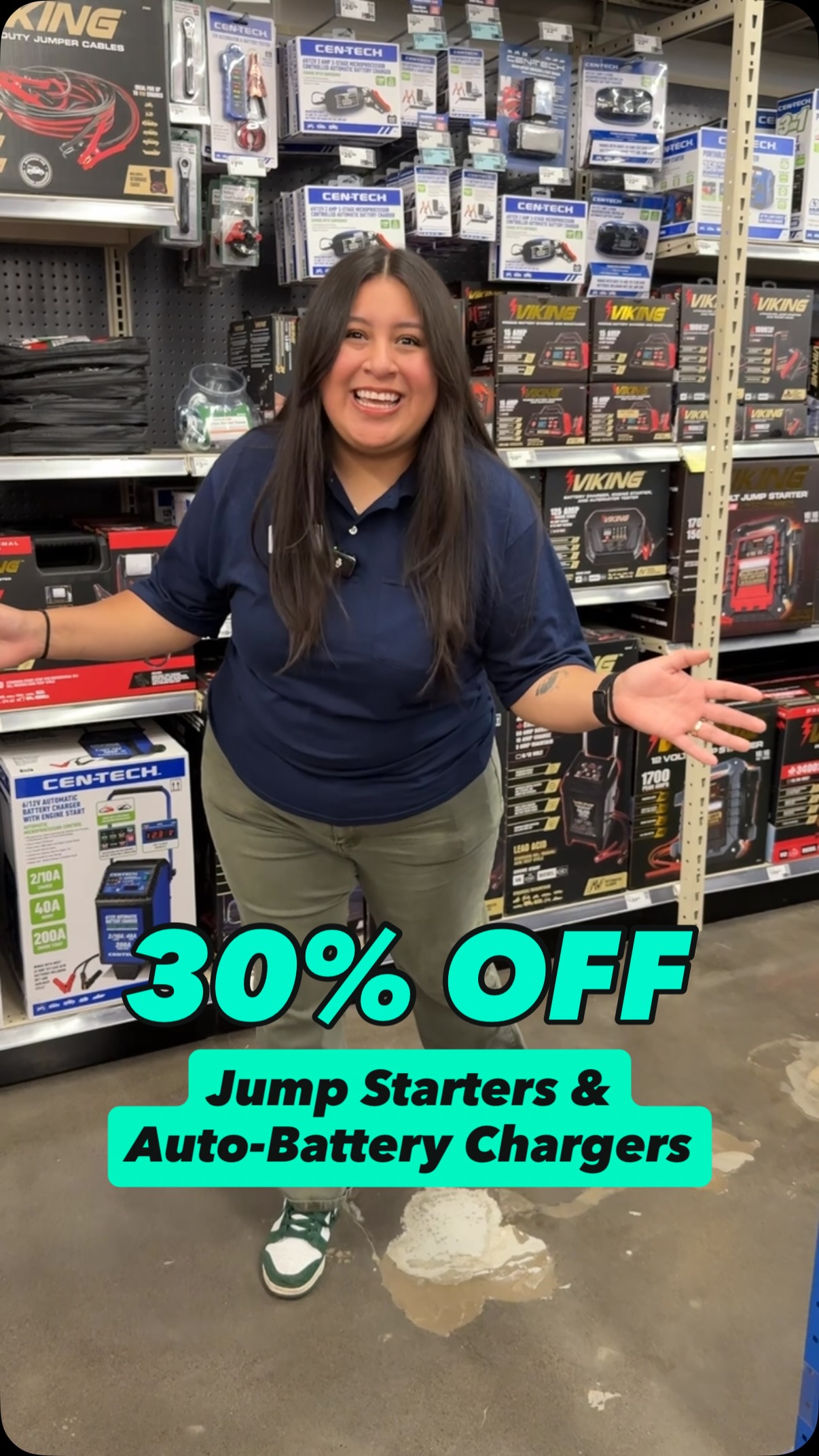 DAY 7 of 10: Take 30% Off Jump Starters and Auto-Battery Chargers