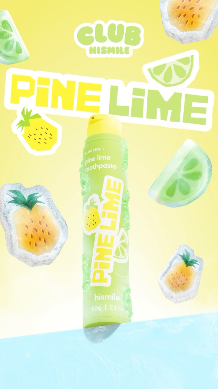 Pine Lime: because your toothpaste should be as fun as your cocktail ...