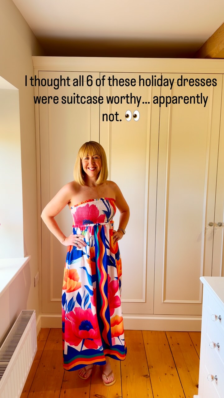 next holiday dresses ☀️ I thought all six of these deserved a place in my suitcase… but I can only pack a few for my holiday. ✈️, They’re perfect for throwing on over your swimwear by the pool, partner-product
