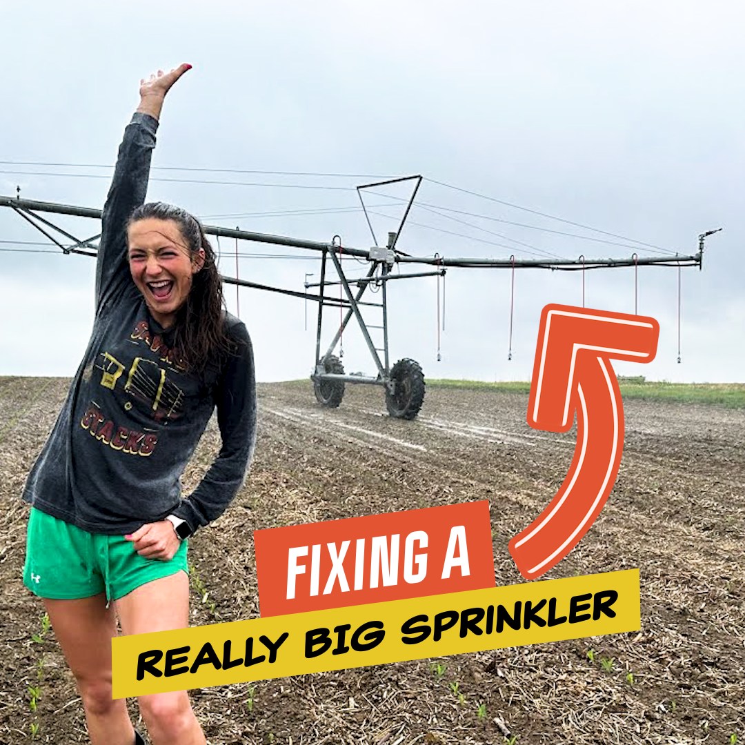 Saving The Road From The Wayward Pivot! 💦⏳ | Laura Farms | Facebook