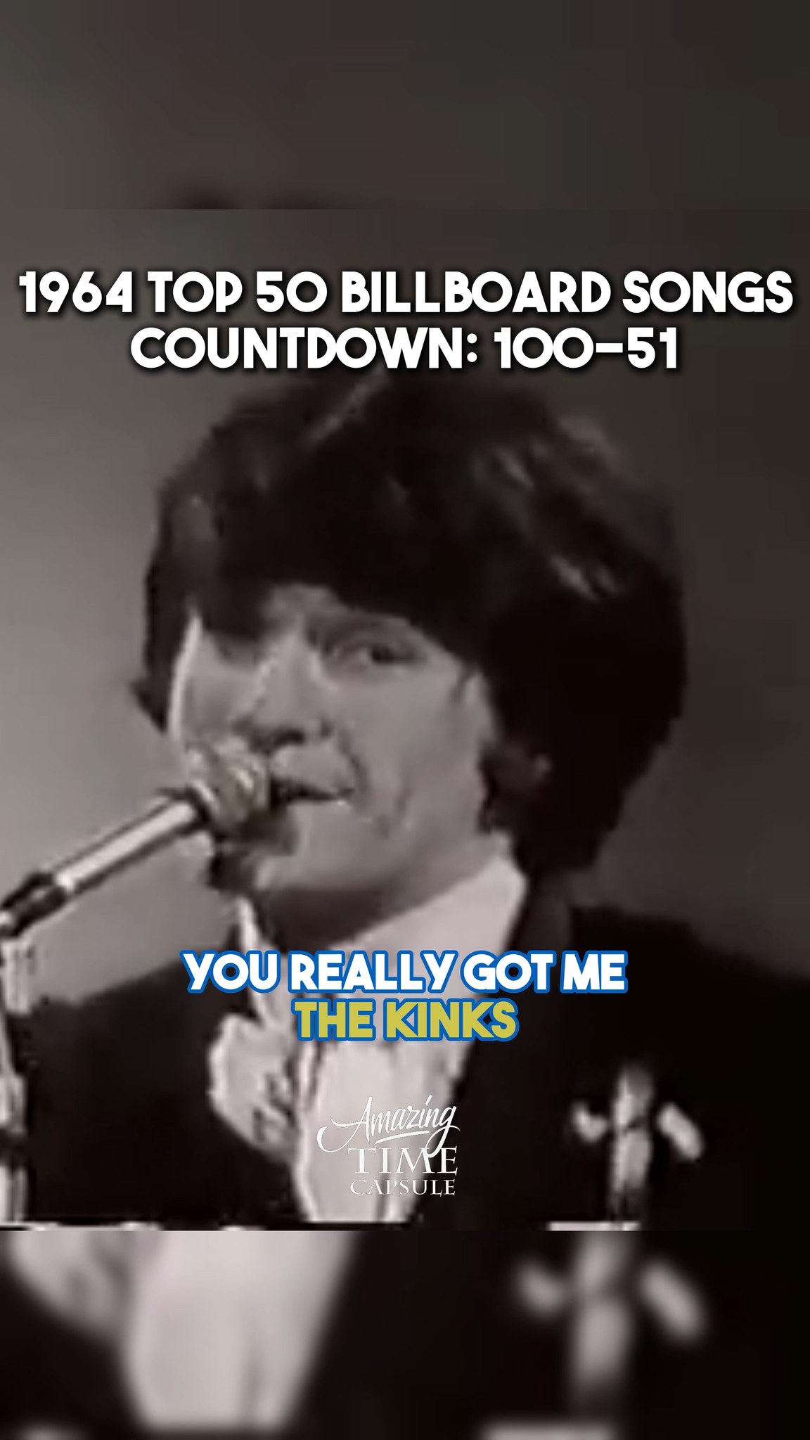 50 Biggest Billboard Hits from 1964 🎶 Counting down the songs
