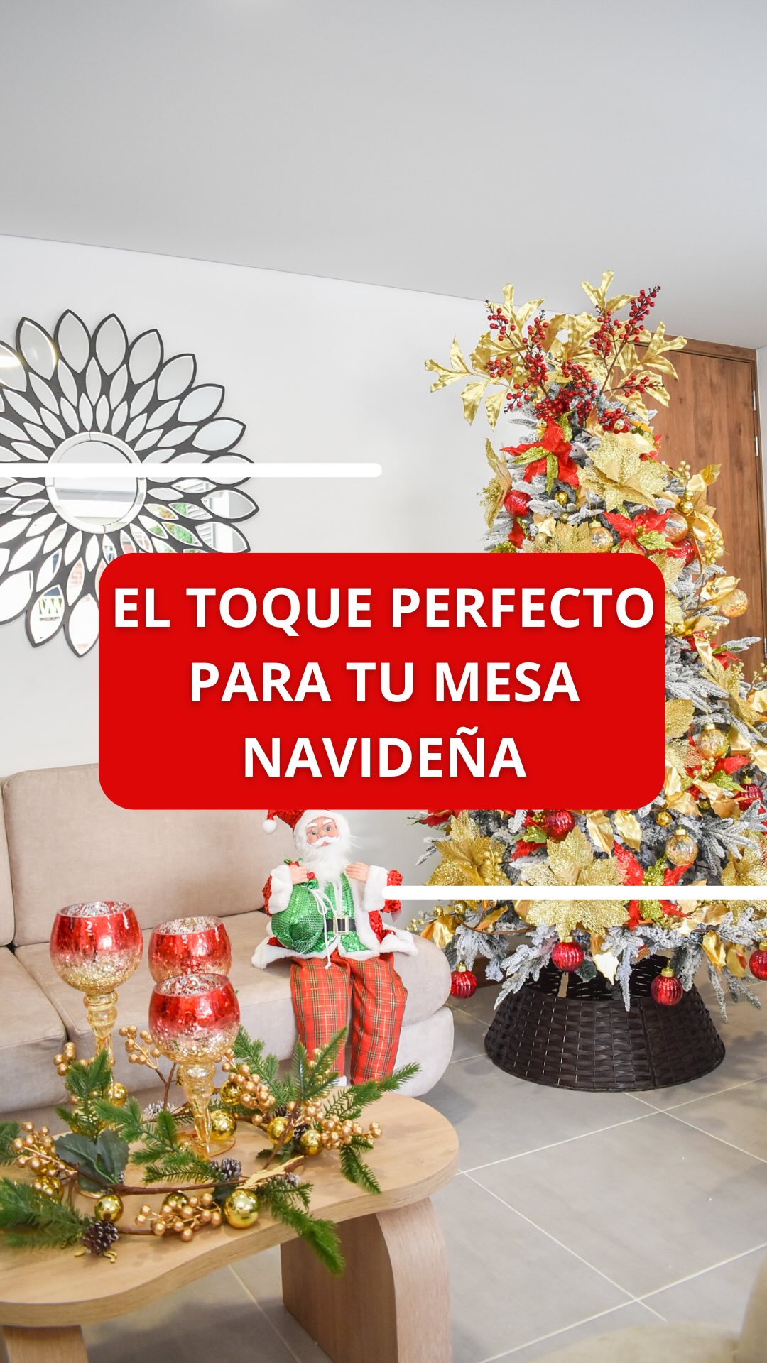 🎄El toque perfecto para tu mesa navideña 💫 🛒Encuentra todo en caroleste ...