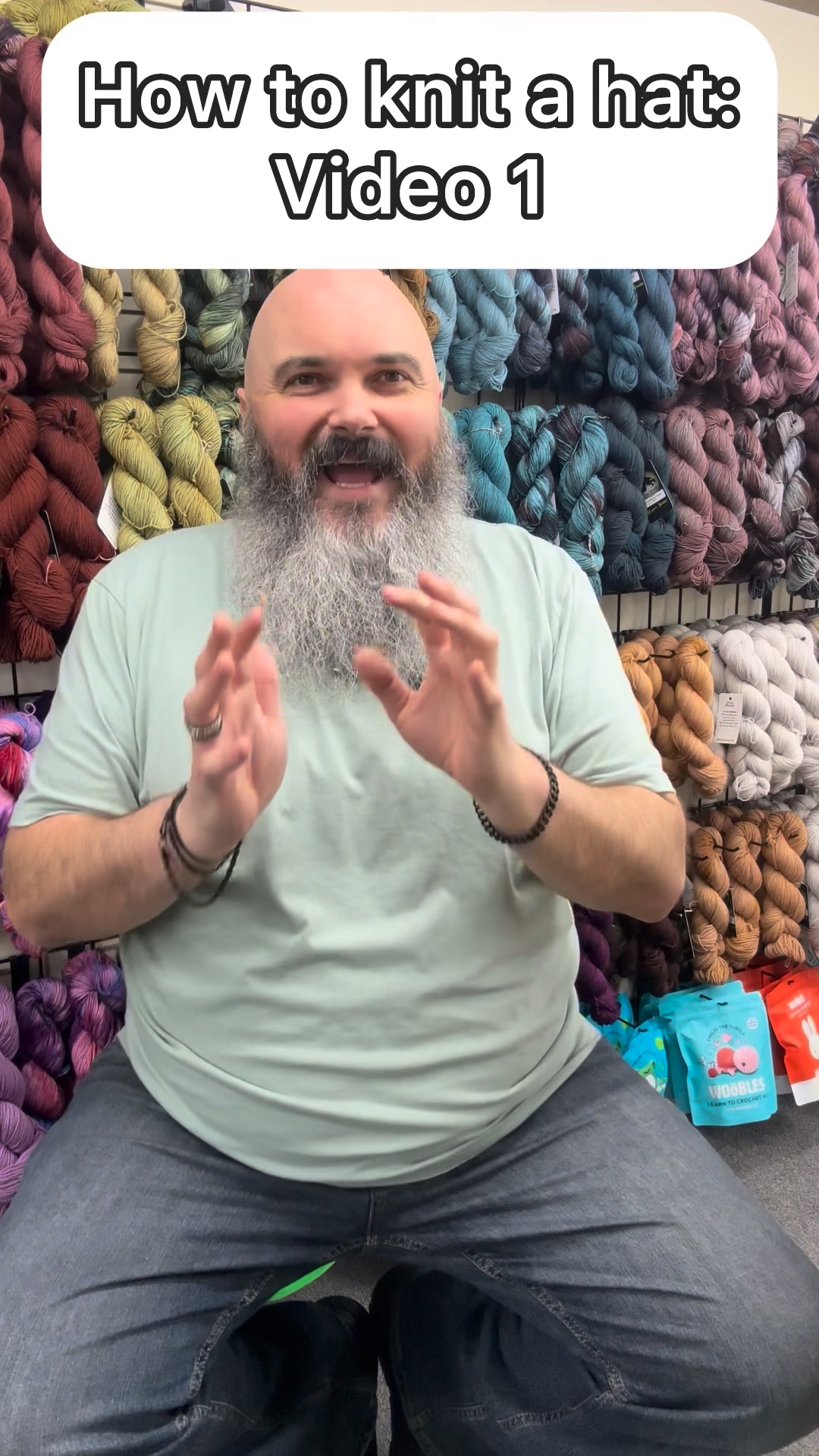 How to knit a hat: Video 1. Here's how to use a pattern | Yarn Dragon