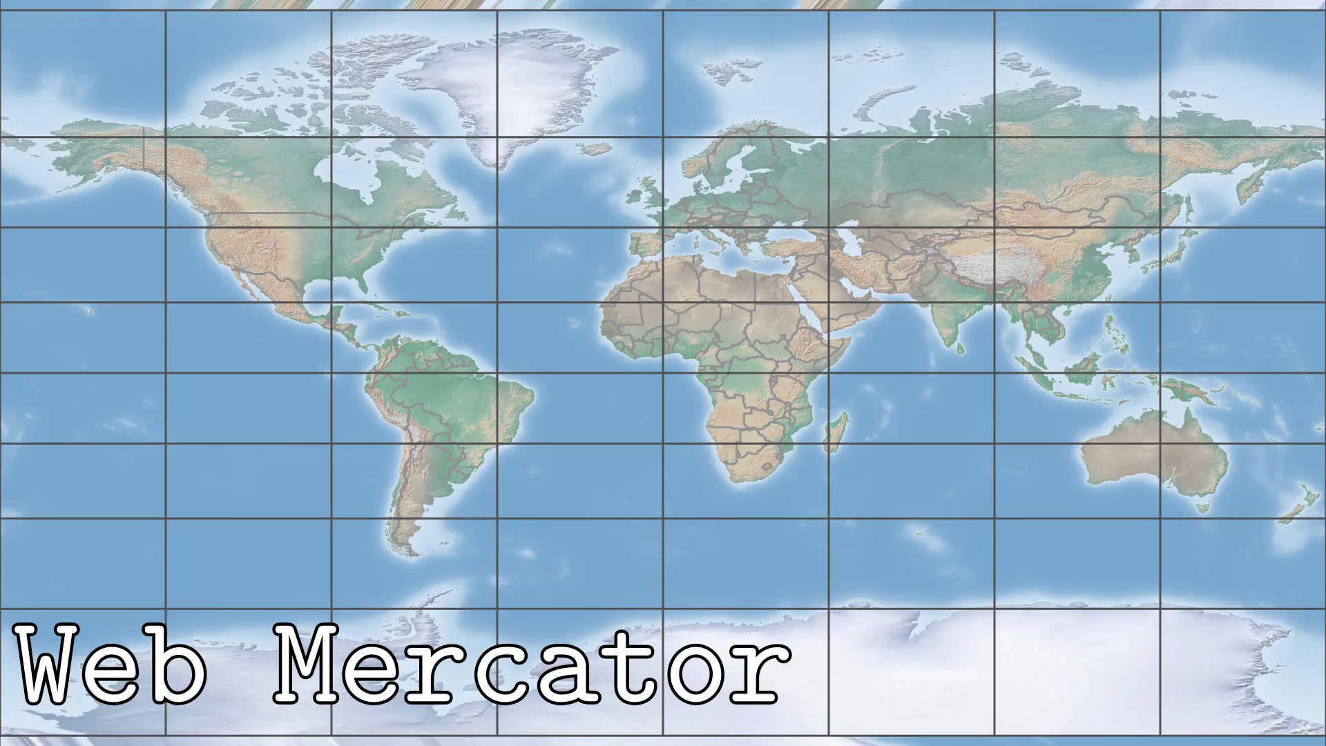 10 map projections and how they distort the world (by u/Lemmih ...