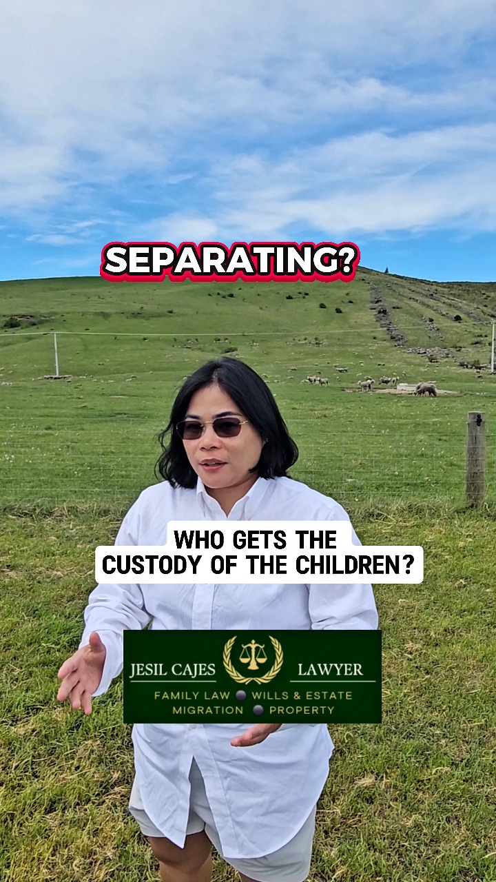 Who gets the custody of the children in a separation? #familylaw # ...