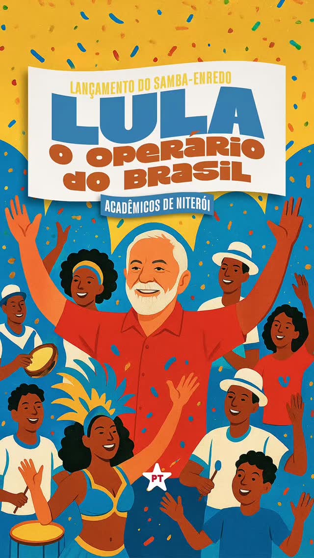🌟 Carnaval e Luta: Lula, o operário do Brasil! 🇧🇷 A Acadêmicos de ...