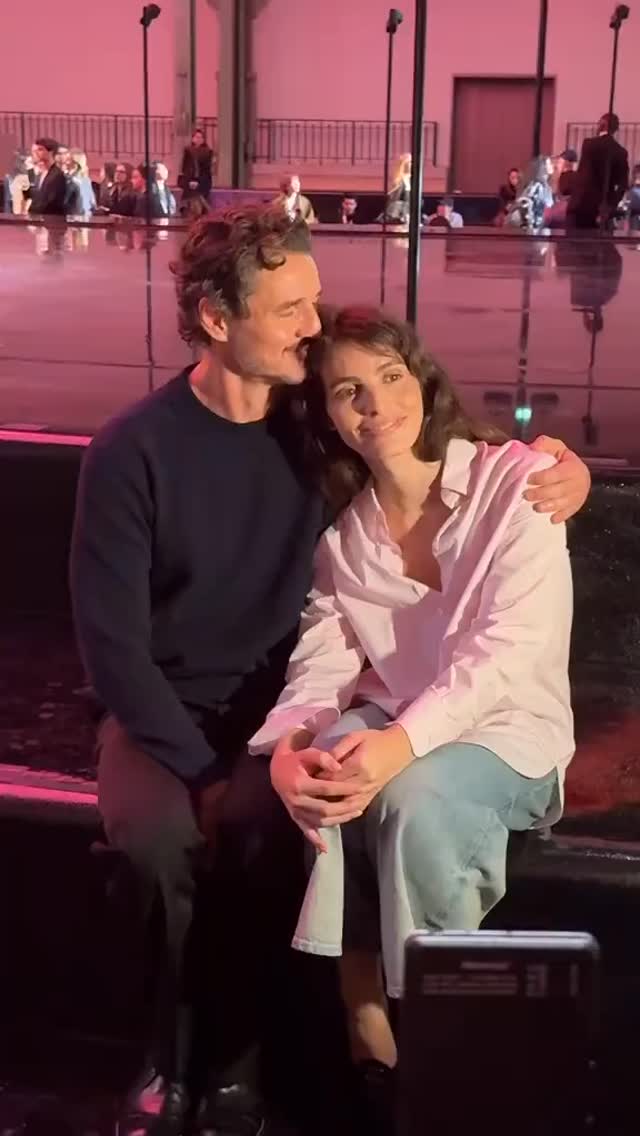 Pedro Pascal and Lux Pascal at the Chanel Spring Summer 2026 Show ...