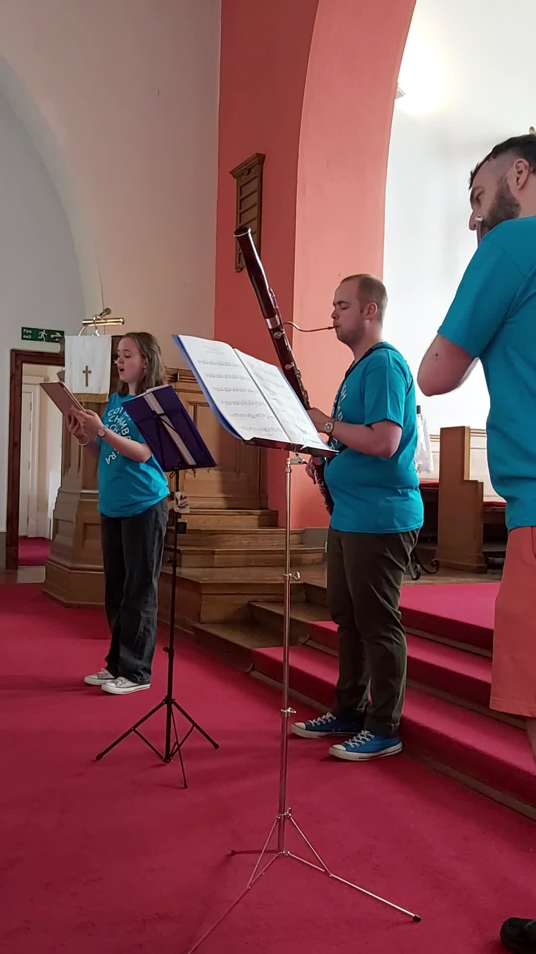 Here is another recording of some of the amazing music from Sunday.