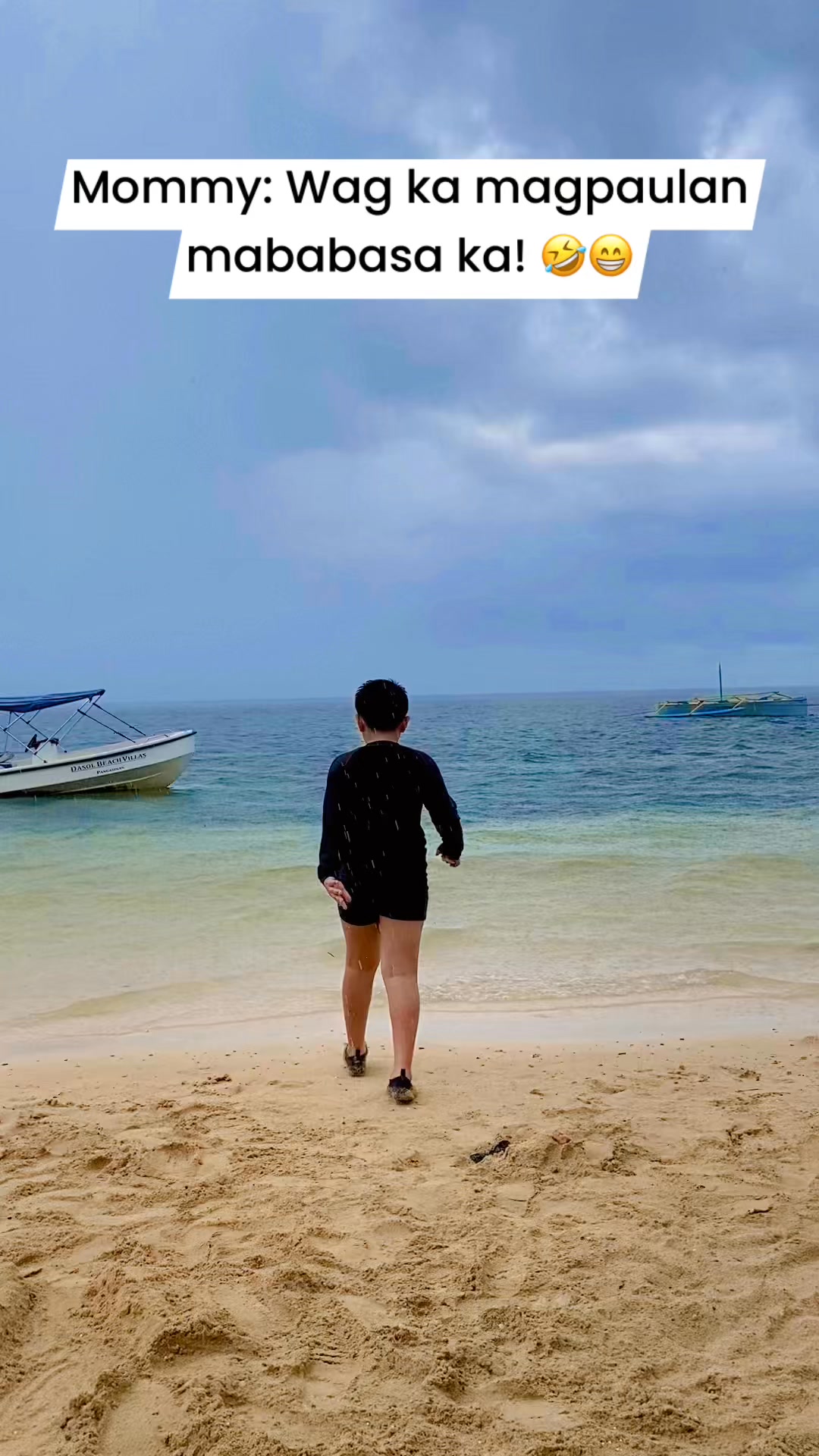 MABABASA AKO SA ULAN PERO NAG SWISWINNING SA DAGAT HAHAHAHA #reelsvideo ...