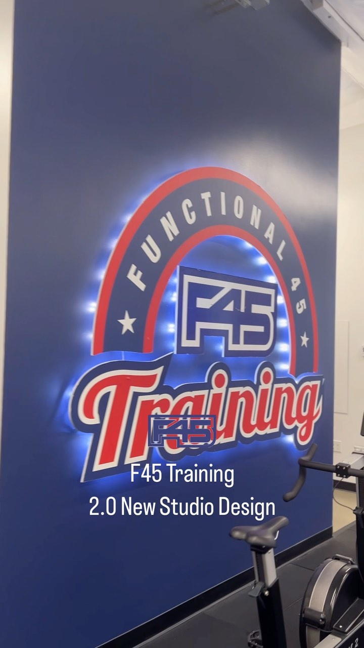 @f45_training 2.0 new studio design is here at @f45_training ...