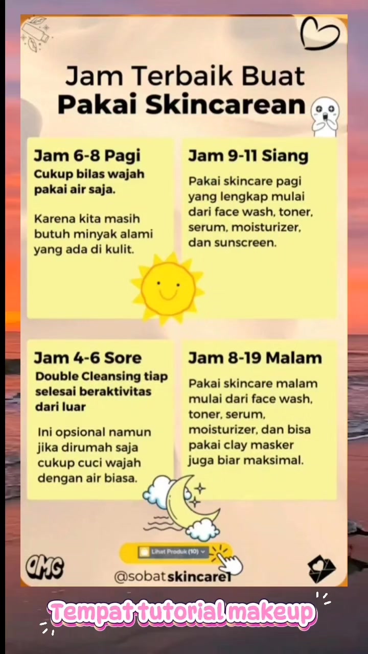 tips terbaik buat pakai skincare‼️ #tipsskincare #cantik2026 | Tempat ...