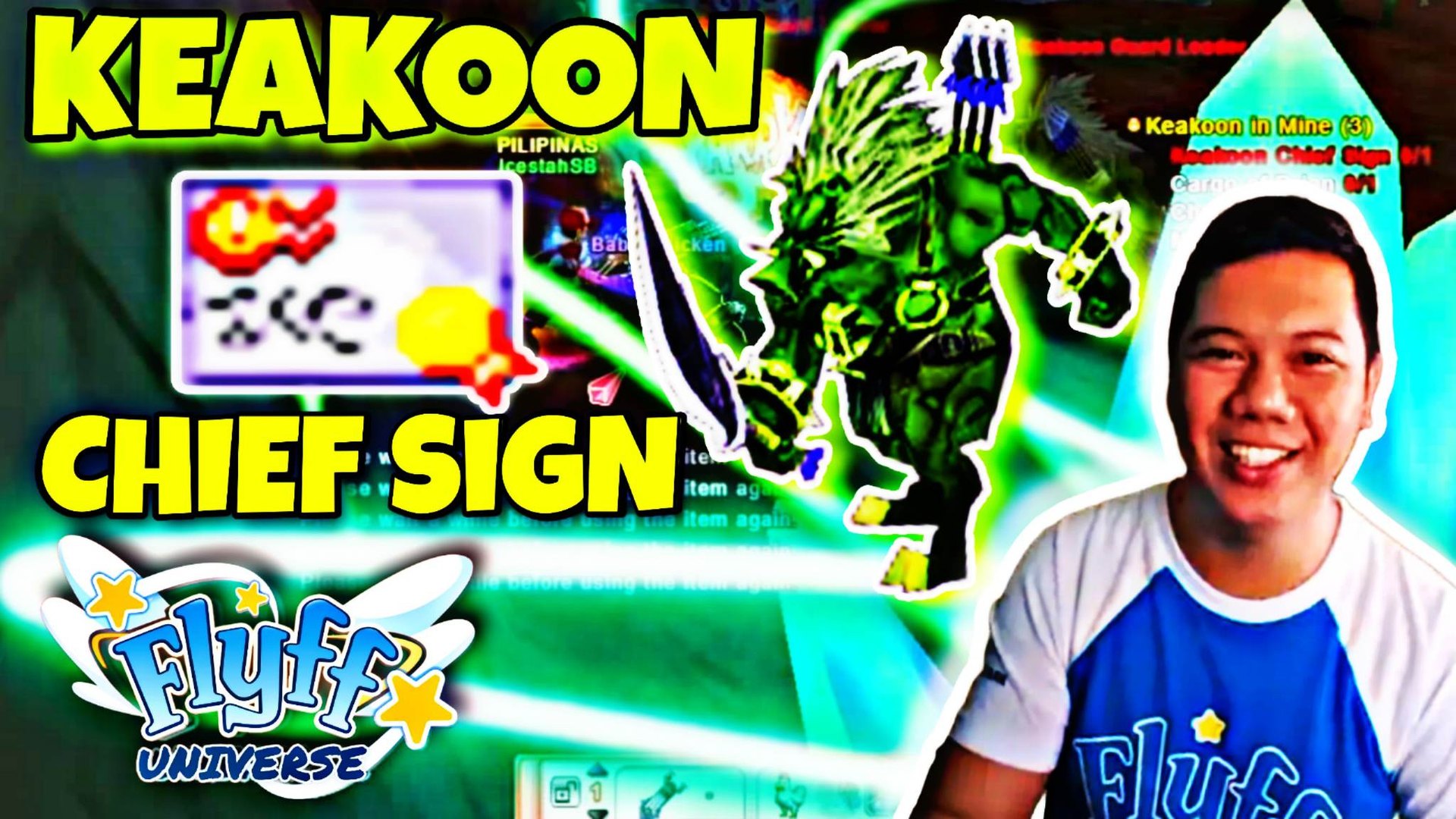 BEGIN QUEST : KEAKON IN MINE (2) QUEST : KEAKON IN MINE (3) HUNT ELITE ...