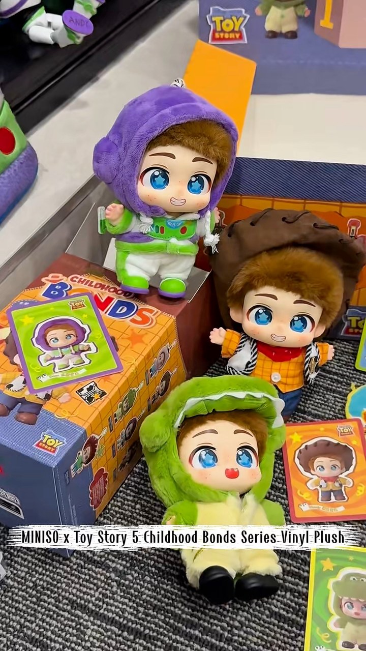 Unbox MINISO x Toy Story Childhood Bonds Series Vinyl Plush