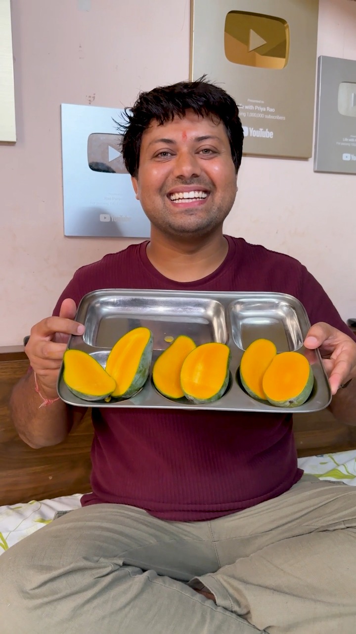Aj mandir jake ghar wale mango kaate 🥭 #dailyminivlog #minivlogseries # ...