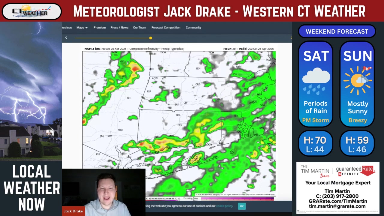 Rain picks up tonight and continues on and off through Saturday. Here's ...