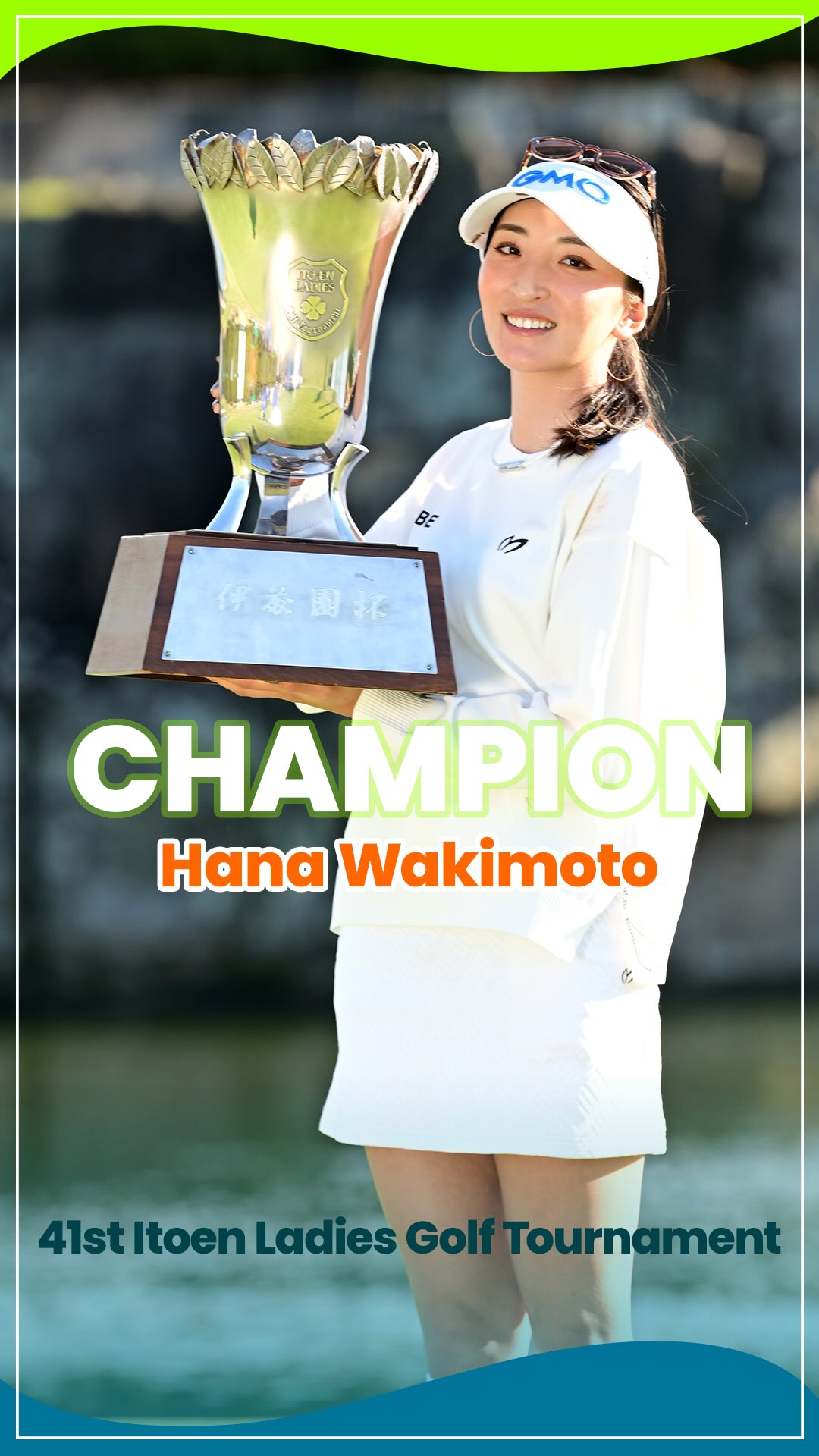 伊藤園レディス 🏆｜Round3 『プロ8年目で手にした栄冠』 #脇元華 が