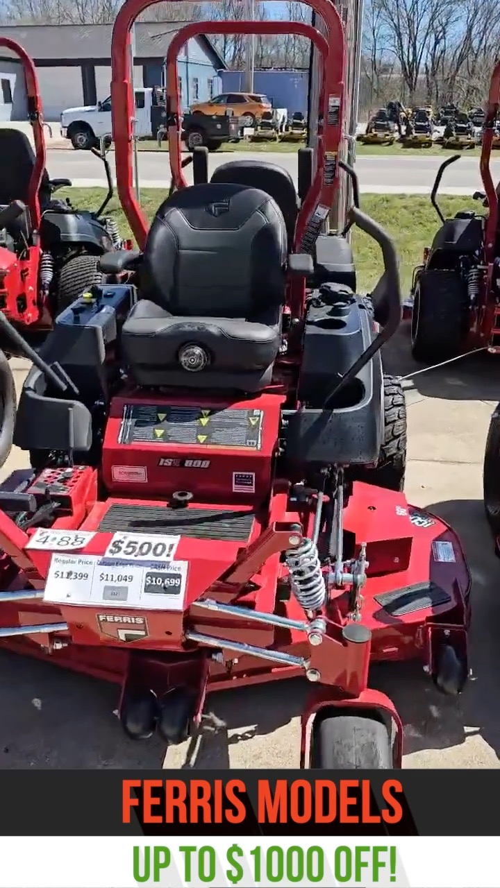Take an EXTRA $500 off the Ferris ISX800 60
