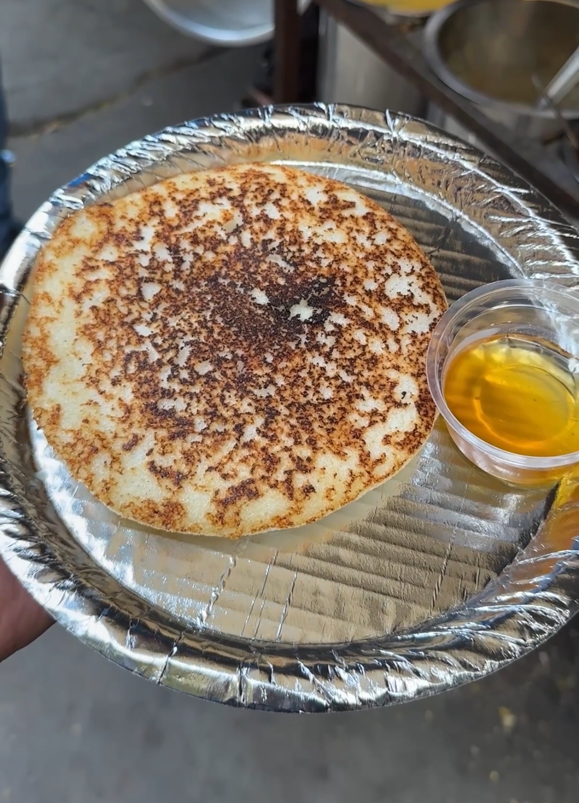 Hyderabad Style Dibba Roti Making | Live Street Food | Facebook