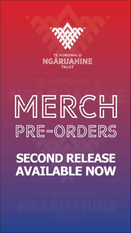 NGĀRUAHINE MERCH DROP! You asked and we listened! Due to popular demand ...