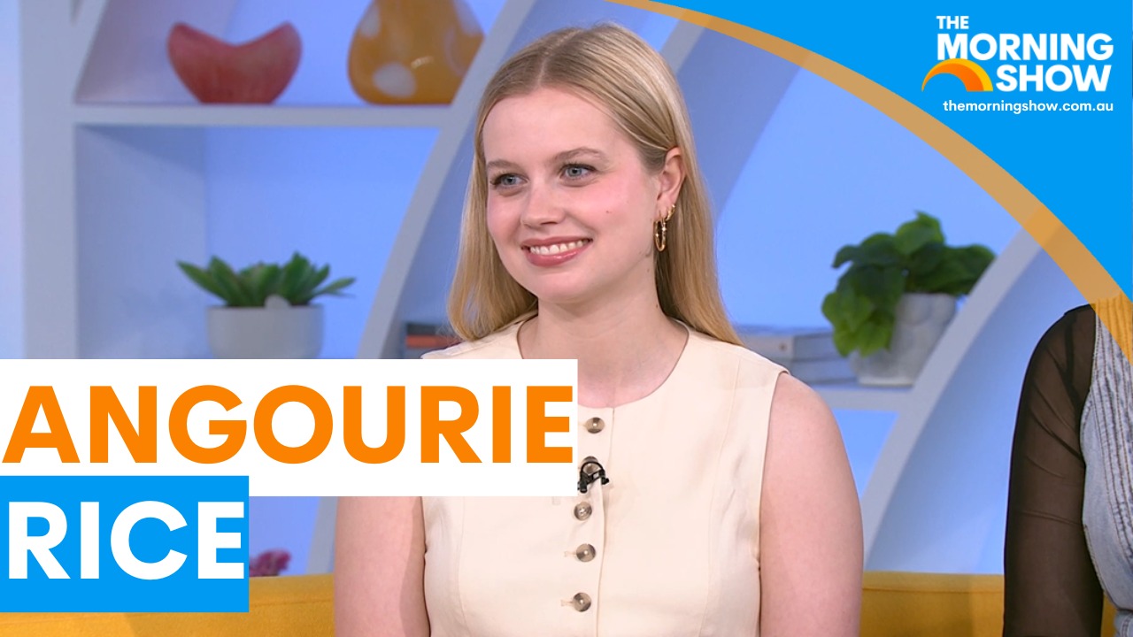 ANGOURIE RICE ON TMS 🎬 The Melbourne-born actress has written a debut ...