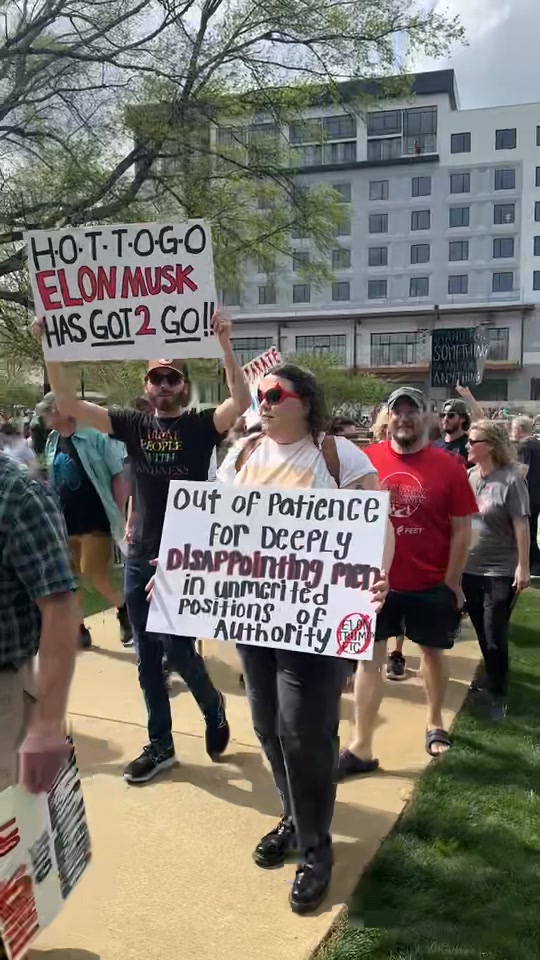 Big shout to 50501 - 50 States, 50 Protests, 1 Day for doing the heavy ...