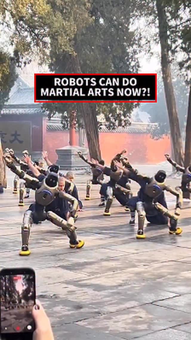 Ever seen an army of bots ready to kick some serious butt? Shanghai ...