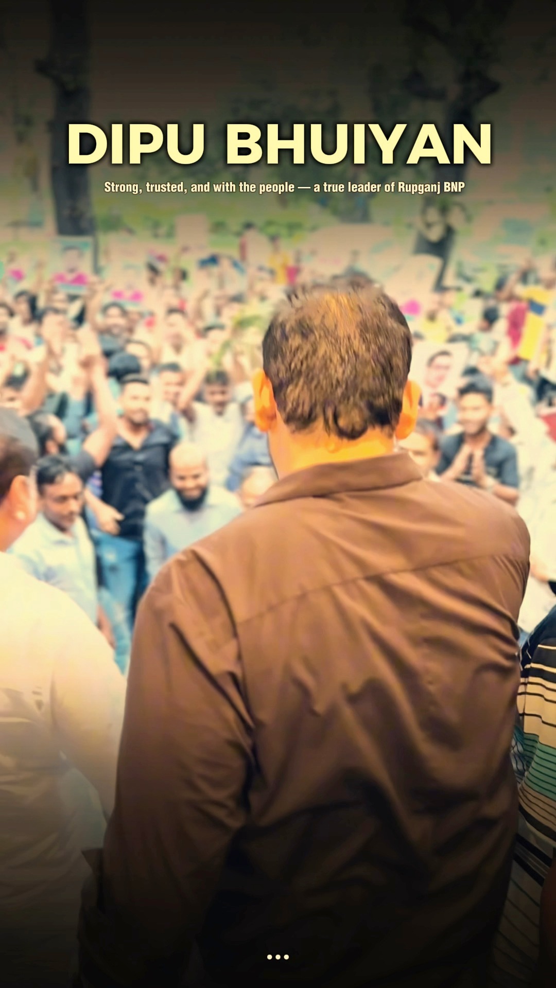 Dipu Bhuiyan — a symbol of courage, trust, and tireless dedication. As ...