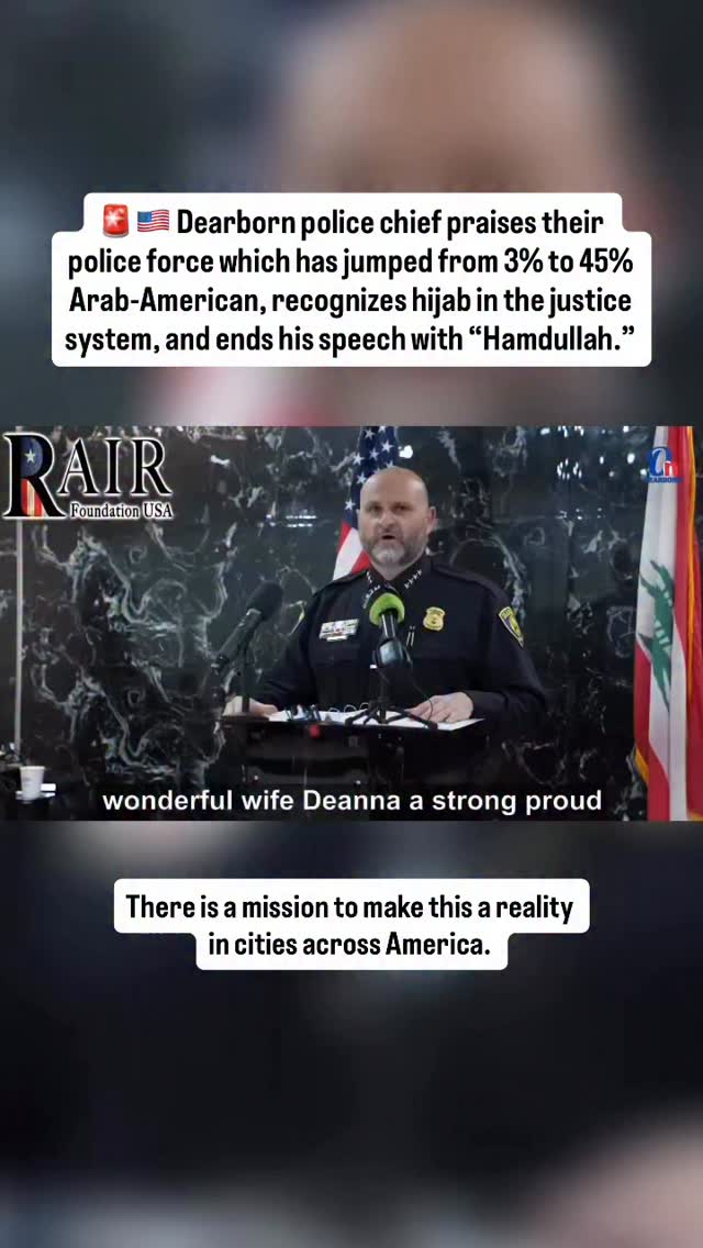 Dearborn Police Chief Issa Shahin boasts that nearly half of Dearborn’s ...