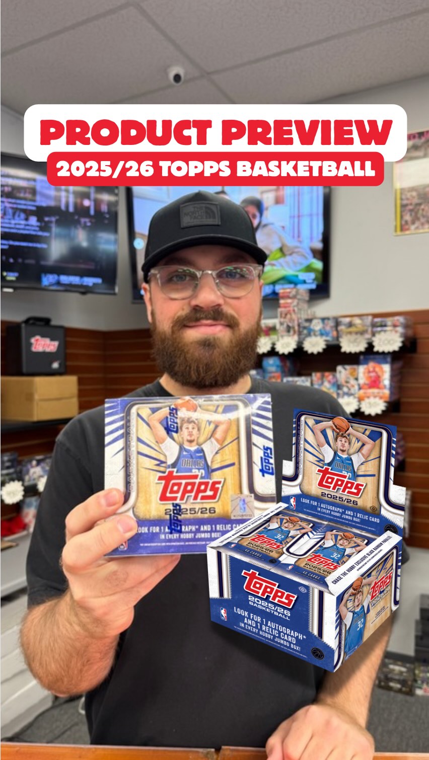 PRODUCT PREVIEW🚨 Today Brando ripped a Jumbo Box of 25-26 Topps ...