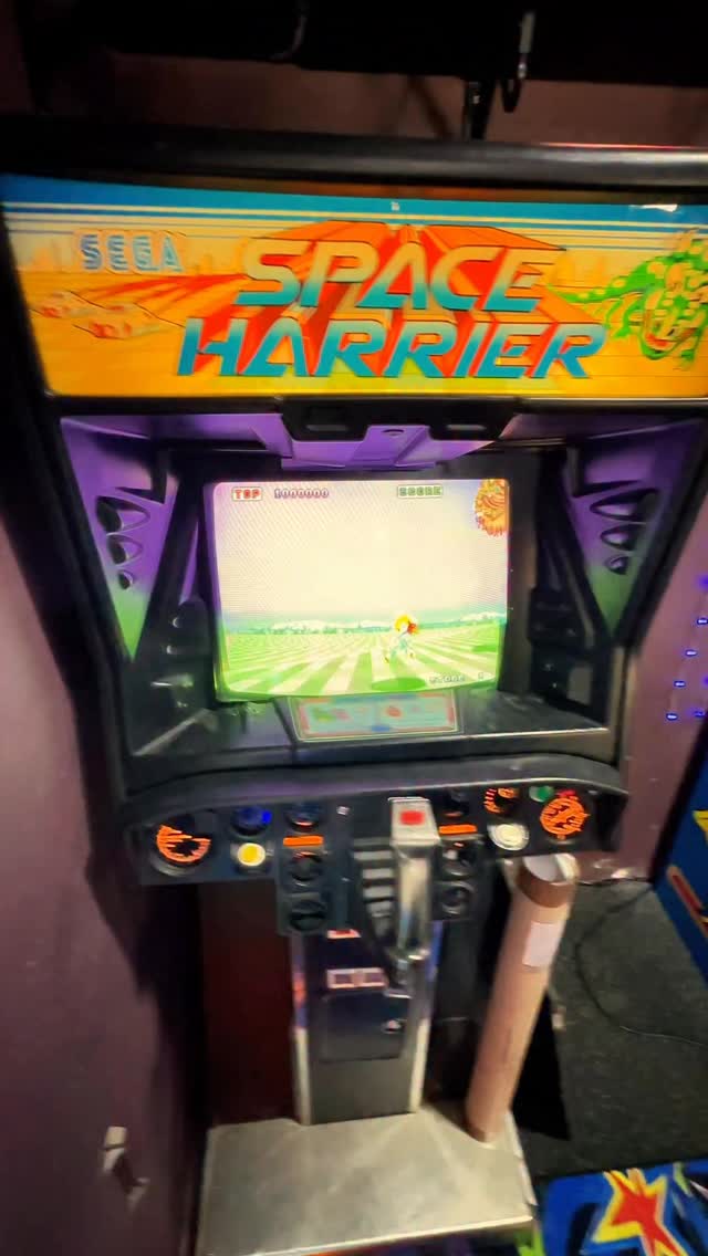 Remember Space Harrier by Sega? Released in 1985, Space Harrier